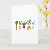 Gemüse Karte (Gelbe Blume)