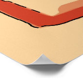Gemüse, Kochen, Küchenkunst, personalisieren Poster (Ecke)
