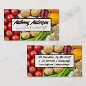 Gemüse | Kochkarte Visitenkarte (Vorne/Hinten)