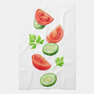 Gemüse Küchentuch