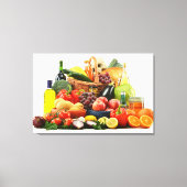 Gemüse Leinwanddruck (Vorderseite)