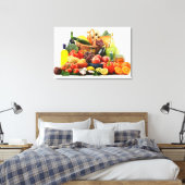 Gemüse Leinwanddruck (Insitu (Schlafzimmer))