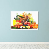 Gemüse Leinwanddruck (Insitu (Holzboden))