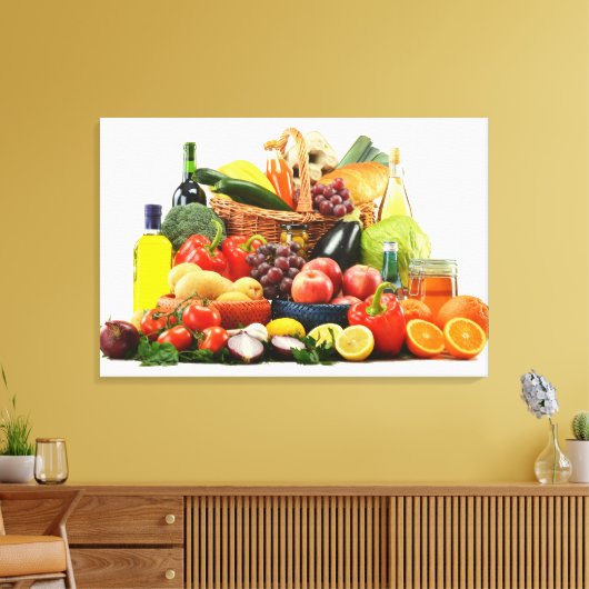 Gemüse Leinwanddruck (Insitu (Wohnzimmer))