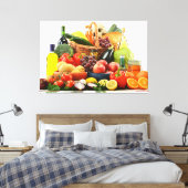 Gemüse Leinwanddruck (Insitu (Schlafzimmer))