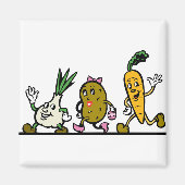 Gemüse Magnet (Vorne)