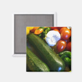 Gemüse Magnet (Vorderseite/Rückseite)