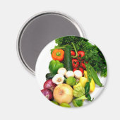 Gemüse Magnet (Vorderseite/Rückseite)