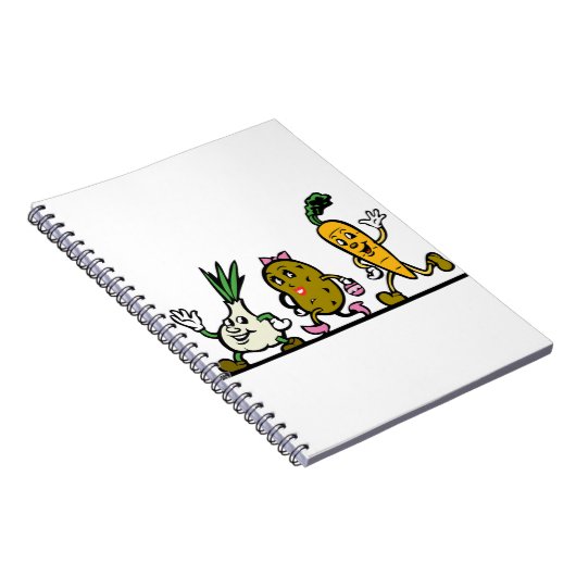 Gemüse Notizblock (Rechte Seite)