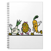 Gemüse Notizblock (Vorderseite)