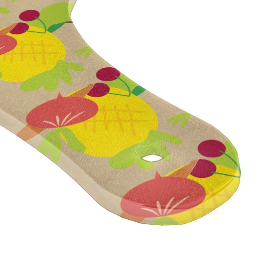 Gemüse Obst Vegan Schneidebrett (Ecke)