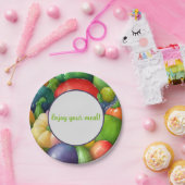 Gemüse Pappteller (Party)