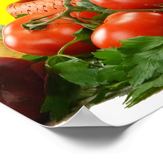 Gemüse Poster (Ecke)