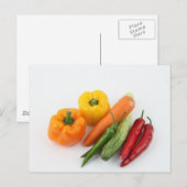 Gemüse. Postkarte (Vorne/Hinten)