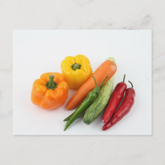 Gemüse. Postkarte (Vorderseite)