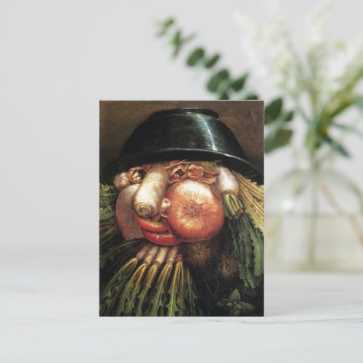 Gemüse Postkarte (Stehend Vorderseite)