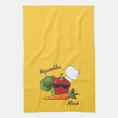 Gemüse Rock Geschirrtuch (Vertikal)