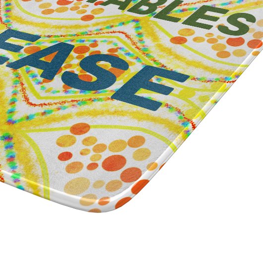 Gemüse Schneidebrett (Ecke)