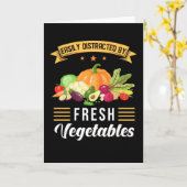 Gemüse Sprichwort Gemüse Geschenk Karte (Gelbe Blume)