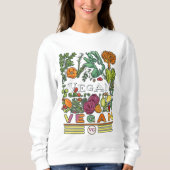 Gemüse Sweatshirt (Vorderseite)