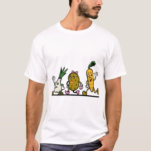 Gemüse T-Shirt (Vorderseite)