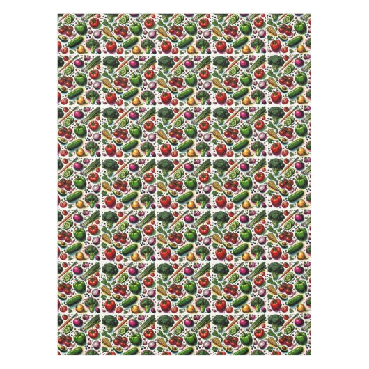 Gemüse Tischdecke (Vorderseite)