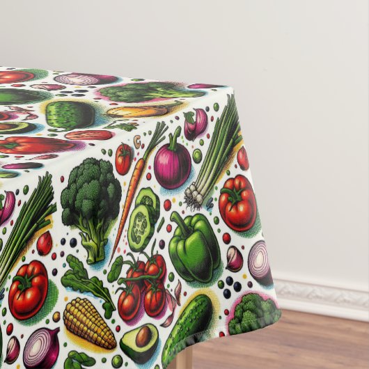 Gemüse Tischdecke (Beispiel)