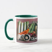 Gemüse--trug in der Tasse (Links)