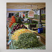 Gemüse und Gemüse Poster (Vorne)