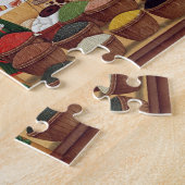 Gemüse-und Gewürz-Markt bei Benares, c.1840 (gou Puzzle (Seite)