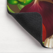 Gemüse und Kräuter Bio Naturfrische Lebensmittel Mousepad (Ecke)
