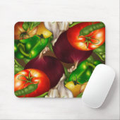 Gemüse und Kräuter Bio Naturfrische Lebensmittel Mousepad (Mit Mouse)