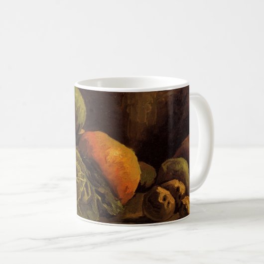 Gemüse und Obst von Vincent van Gogh Kaffeetasse (VorderseiteRechts)
