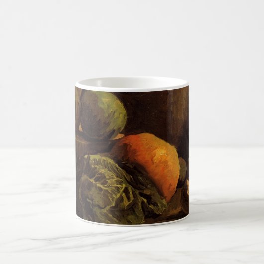 Gemüse und Obst von Vincent van Gogh Kaffeetasse (Mittel)
