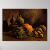 Gemüse und Obst von Vincent van Gogh Poster (Vorne)