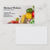 Gemüse und Teigwaren Visitenkarte (Vorne/Hinten)