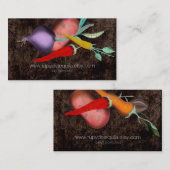 Gemüse Visitenkarte (Vorne/Hinten)