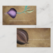 Gemüse Visitenkarte (Vorne/Hinten)