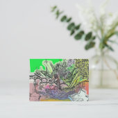 GEMÜSE VISITENKARTE (Stehend Vorderseite)