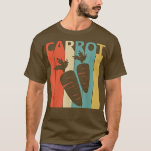 Gemüse von frischem Karotten T-Shirt