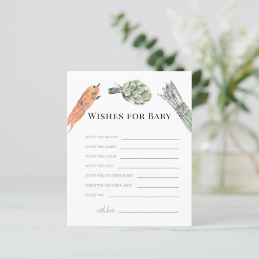 Gemüse will Babyberatung (Stehend Vorderseite)