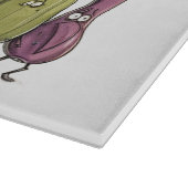 Gemüseangst Schneidebrett (Ecke)