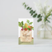 Gemüsebauernhof Visitenkarte (Stehend Vorderseite)