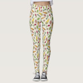 Gemüsebeet lokal angebaute Gemüsemarkthalle Leggings (Vorderseite)