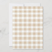 Gemüsedusche in der Umgebung Einladung (Rückseite)