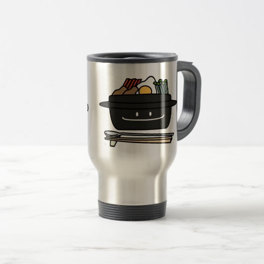 Gemüseei namul Reisschale des Bibimbap Reisebecher (VorderseiteRechts)