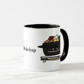 Gemüseei namul Reisschale des Bibimbap Tasse (VorderseiteRechts)