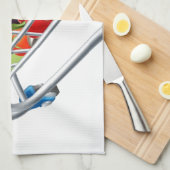 GemüseEinkaufswagen-Laufkatze Geschirrtuch (Viertel Falte)