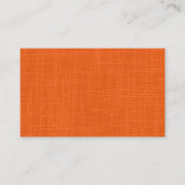 Gemüseentwurfs-Visitenkarte Visitenkarte (Rückseite)