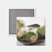 Gemüsefrühlingsrollen Magnet (Vorderseite/Rückseite)